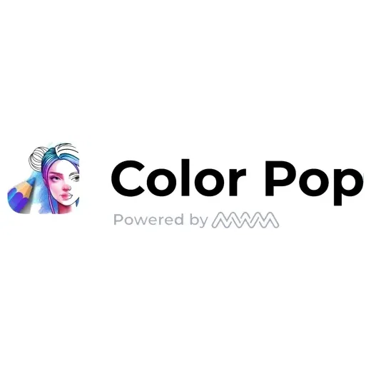 colorpop brand logo for colorpop.ai