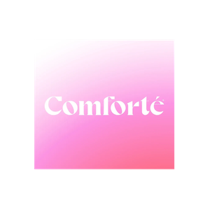 Comforté brand logo for comforteforpms.com