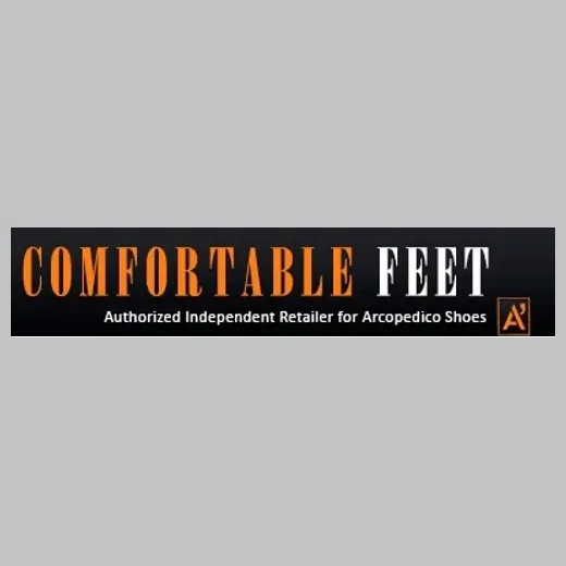 comfortablefeet brand logo for comfortablefeet.com