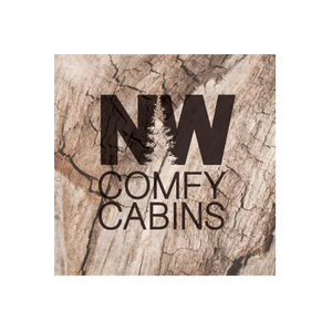 Comfy Cabins brand logo for comfycabins.com