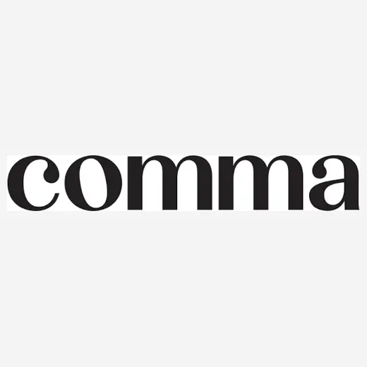Comma Home brand logo for commahome.com