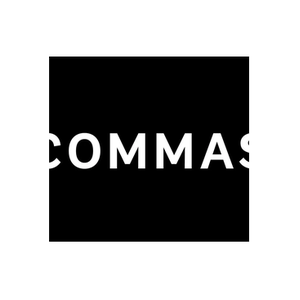 Commas brand logo for commas.cc