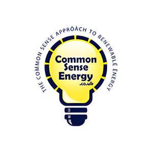 Common Sense Energy brand logo for commonsenseenergy.co.uk