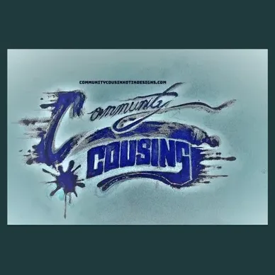 communitycousinxotikdesigns brand logo for communitycousinxotikdesigns.com