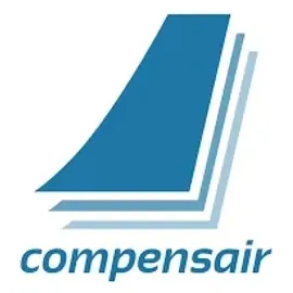Compensair brand logo for compensair.com