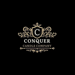 conquercandleco brand logo for conquercandleco.com