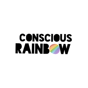 Conscious Rainbow brand logo for consciousrainbow.com