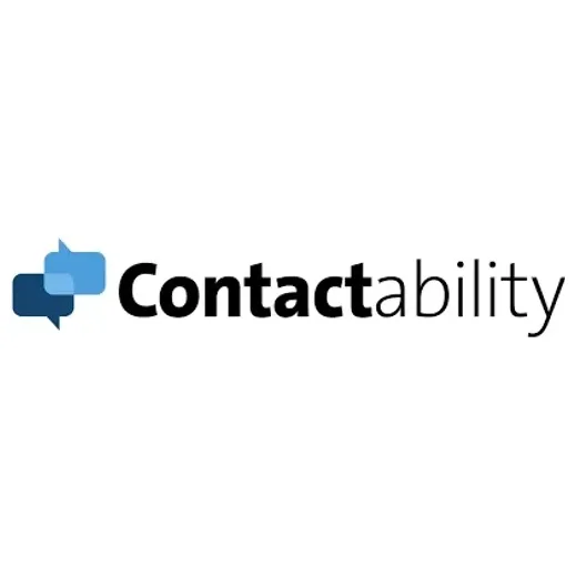 Contactability brand logo for contactability.com