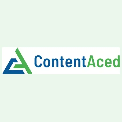 Content Aced brand logo for contentaced.com
