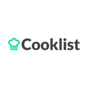Cooklist brand logo for cooklist.com