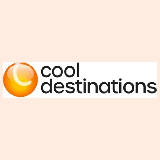 Cool Destinations brand logo for cooldestinations.com