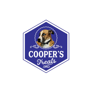 Cooper's Dog Treats brand logo for coopersdogtreats.com