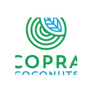 Copra Coconuts brand logo for copracoconuts.com
