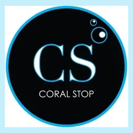 Coral Stop brand logo for coralstop.com