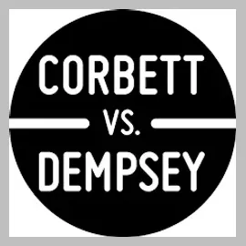 Corbett vs. Dempsey brand logo for corbettvsdempsey.com