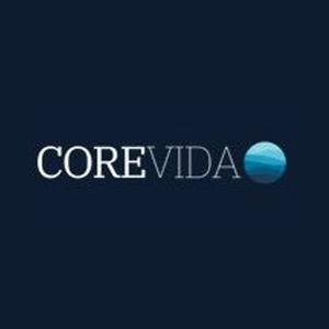 Corevida brand logo for corevidausa.com
