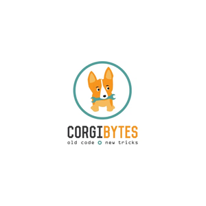 Corgibytes brand logo for corgibytes.com
