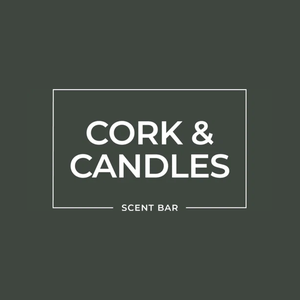 corkandcandles brand logo for corkandcandles.com
