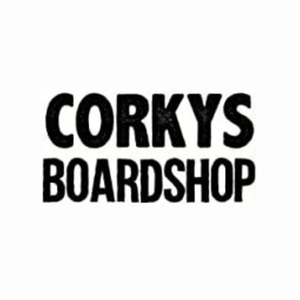 Corky's Boardshop brand logo for corkysboardshop.com