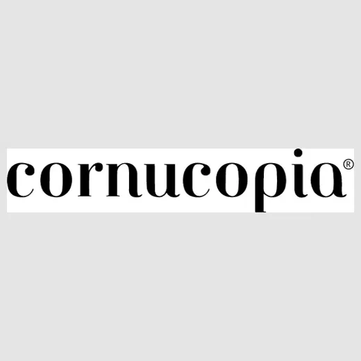 Cornucopia brand logo for cornucopialiving.com