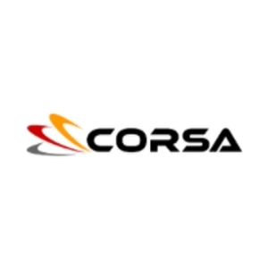 Corsa brand logo for corsa.com