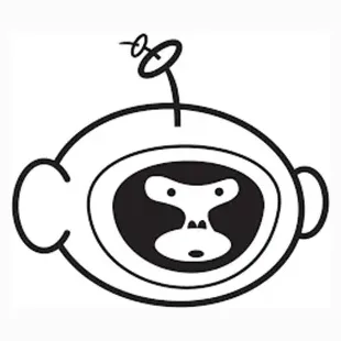 Cosmic Monkey Comics brand logo for cosmicmonkeycomics.com