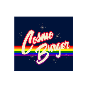Cosmo Burger brand logo for cosmoburgerkc.com