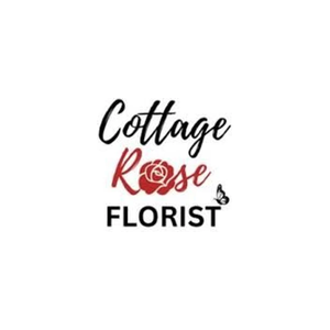 cottageroseflorist brand logo for cottageroseflorist.com