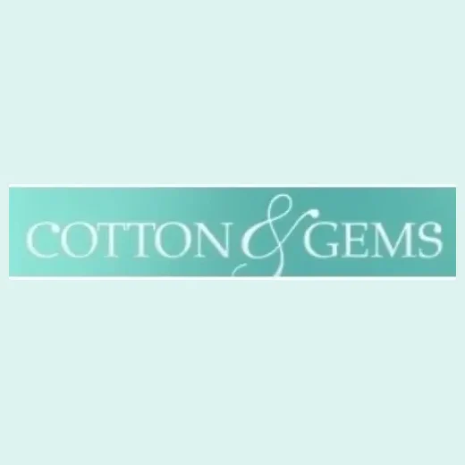 Cotton and Gems brand logo for cottonandgems.com