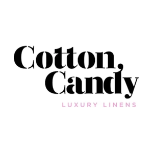 Cotton Candy Linens brand logo for cottoncandylinens.com