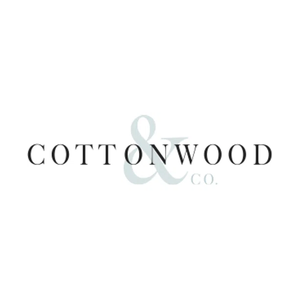 Cottonwood and Co brand logo for cottonwoodandco.com