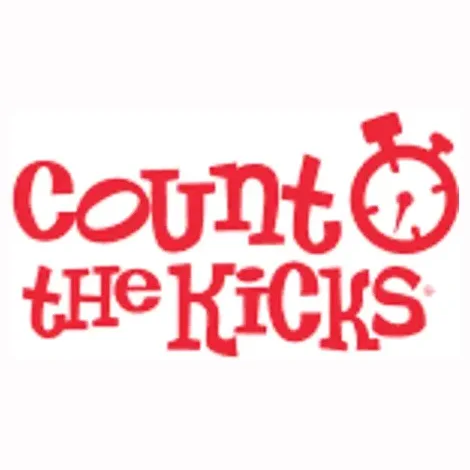 Count the Kicks brand logo for countthekicks.org