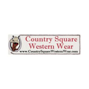Country Square Western Wear brand logo for countrysquarewesternwear.com