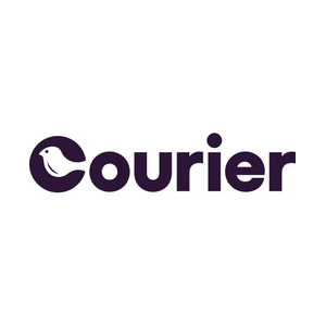 Courier brand logo for courier.com