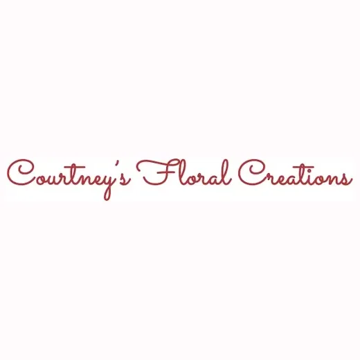 courtneysfloralcreations brand logo for courtneysfloralcreations.com