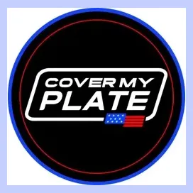 Cover My Plate brand logo for covermyplate.com