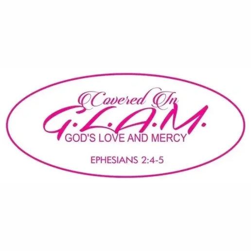 Covered in Glam brand logo for coveredinglam.com