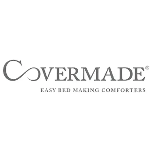 Covermade brand logo for covermadebedding.com