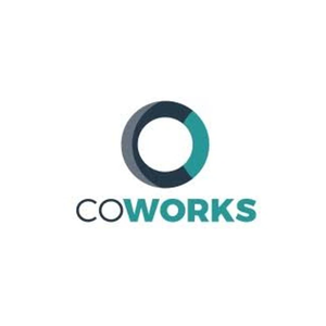 Coworks brand logo for coworks.com