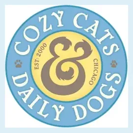 Cozy Cats and Daily Dogs brand logo for cozycatsanddailydogs.com