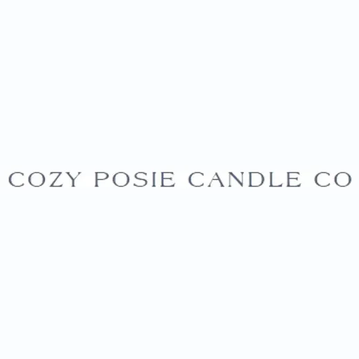 Cozy Posie Candle Co. brand logo for cozyposiecandleco.com