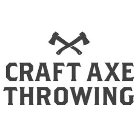 Craft Axe Throwing brand logo for craftaxethrowing.com