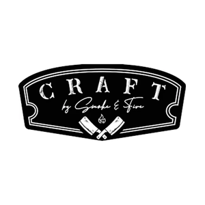 Craft by Smoke and Fire brand logo for craftbysmokeandfire.com