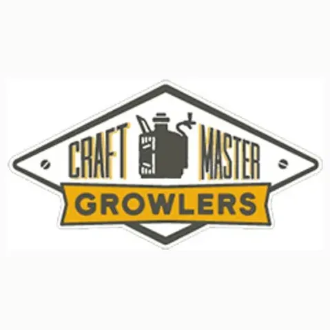 Craft Master Growlers brand logo for craftmastergrowlers.com