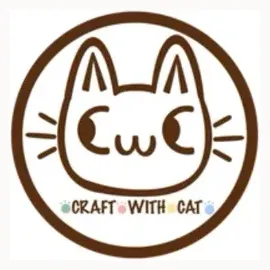 craftwithcat brand logo for craftwithcat.com