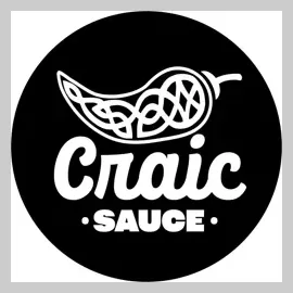 Craic Sauce brand logo for craicsauce.com