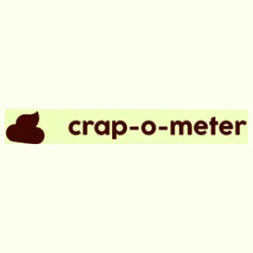 Crap-O-Meter brand logo for crap-o-meter.com