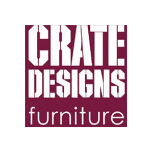 Crate Designs brand logo for cratedesignsfurniture.com