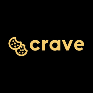 Crave Cookies brand logo for cravecookies.com
