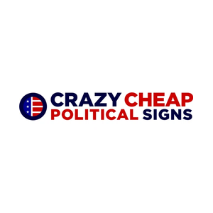 Crazy Cheap Political Signs brand logo for crazycheappoliticalsigns.com